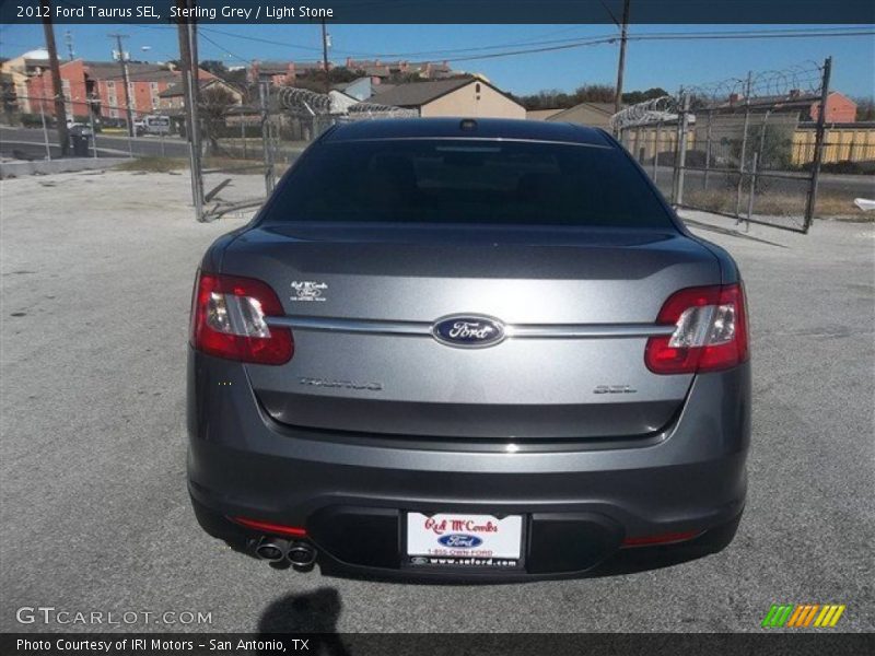 Sterling Grey / Light Stone 2012 Ford Taurus SEL