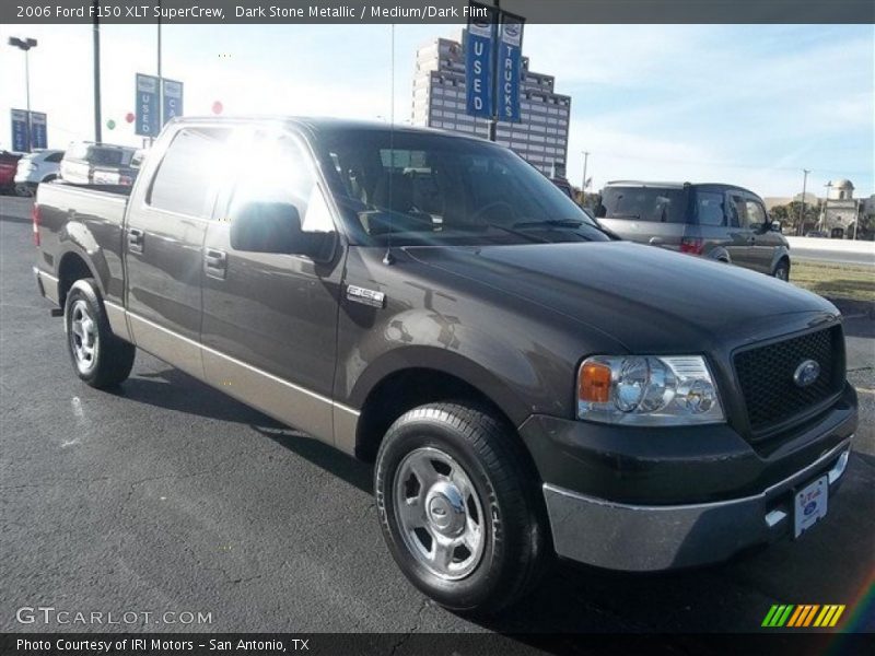 Dark Stone Metallic / Medium/Dark Flint 2006 Ford F150 XLT SuperCrew