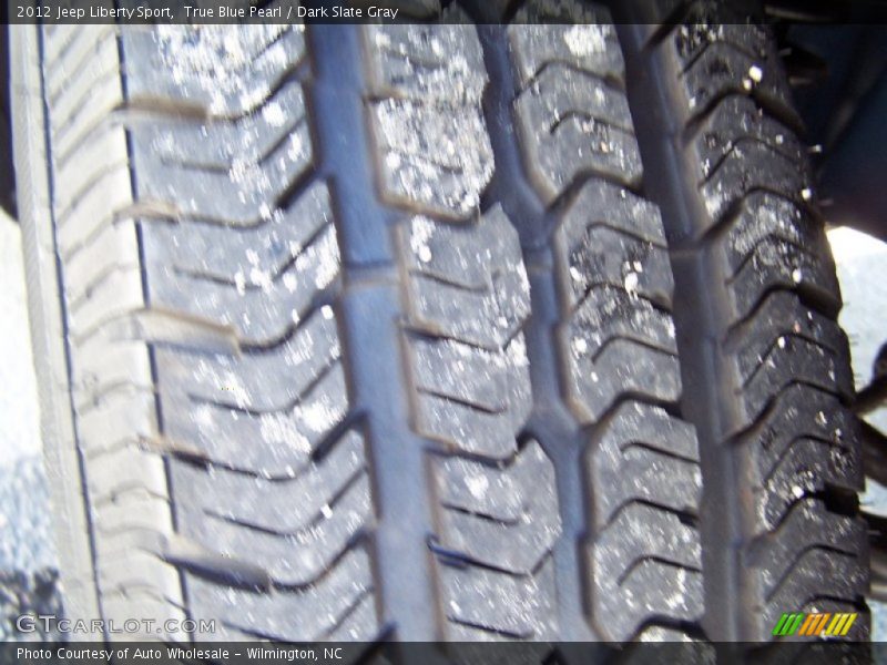 True Blue Pearl / Dark Slate Gray 2012 Jeep Liberty Sport