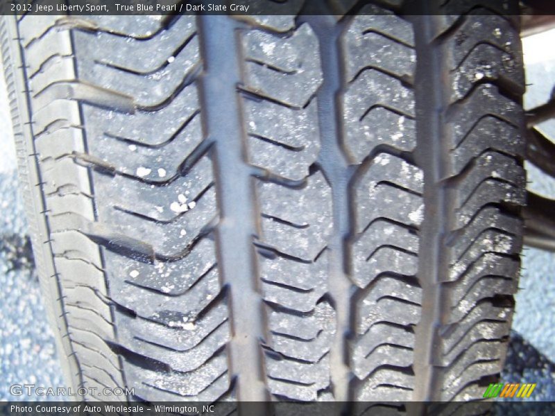 True Blue Pearl / Dark Slate Gray 2012 Jeep Liberty Sport