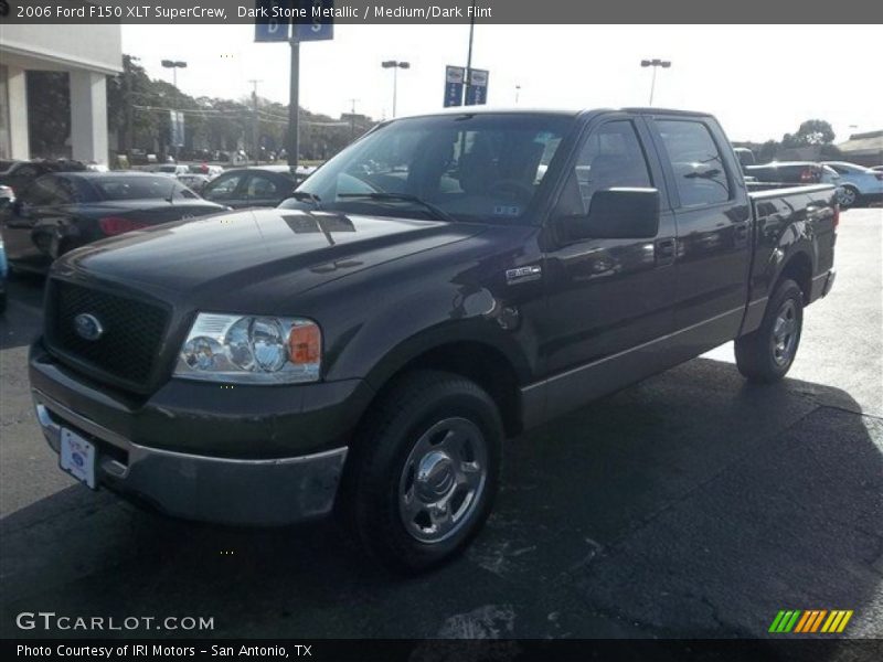 Dark Stone Metallic / Medium/Dark Flint 2006 Ford F150 XLT SuperCrew