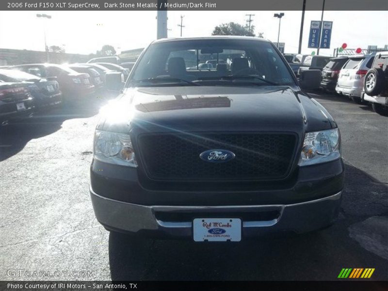 Dark Stone Metallic / Medium/Dark Flint 2006 Ford F150 XLT SuperCrew