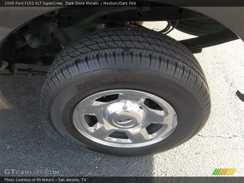 Dark Stone Metallic / Medium/Dark Flint 2006 Ford F150 XLT SuperCrew