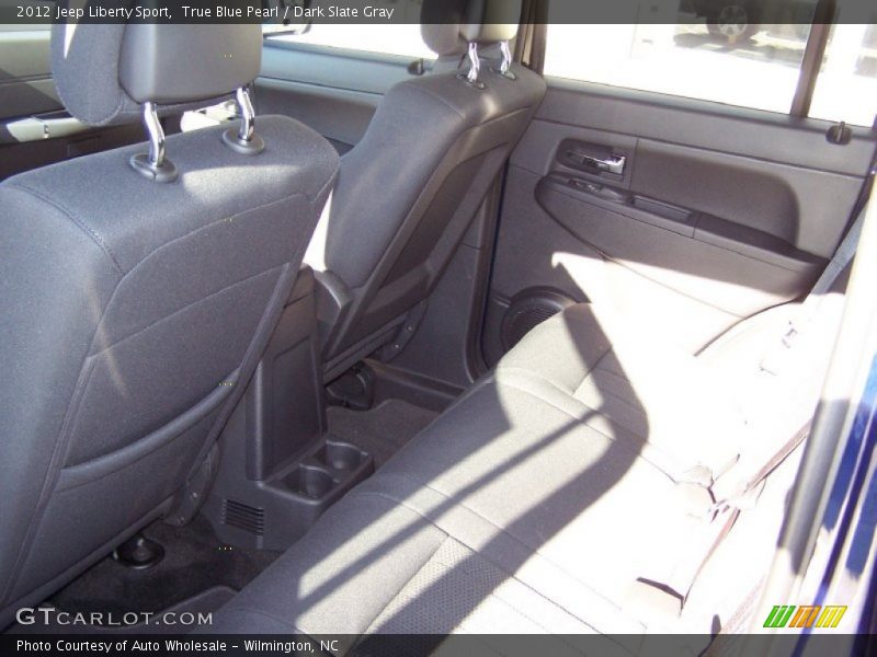 True Blue Pearl / Dark Slate Gray 2012 Jeep Liberty Sport