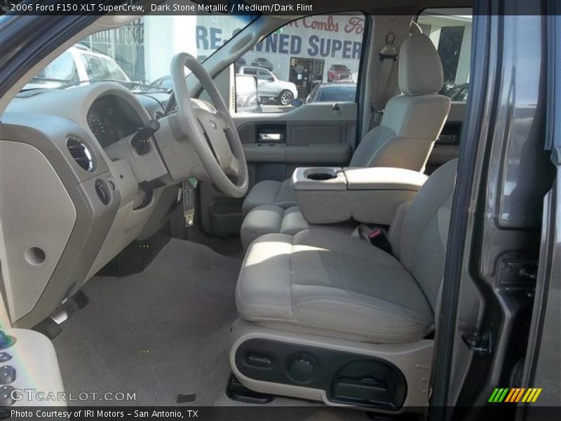 Dark Stone Metallic / Medium/Dark Flint 2006 Ford F150 XLT SuperCrew