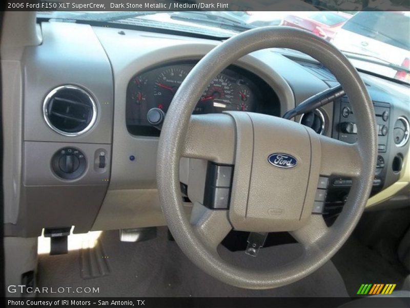 Dark Stone Metallic / Medium/Dark Flint 2006 Ford F150 XLT SuperCrew