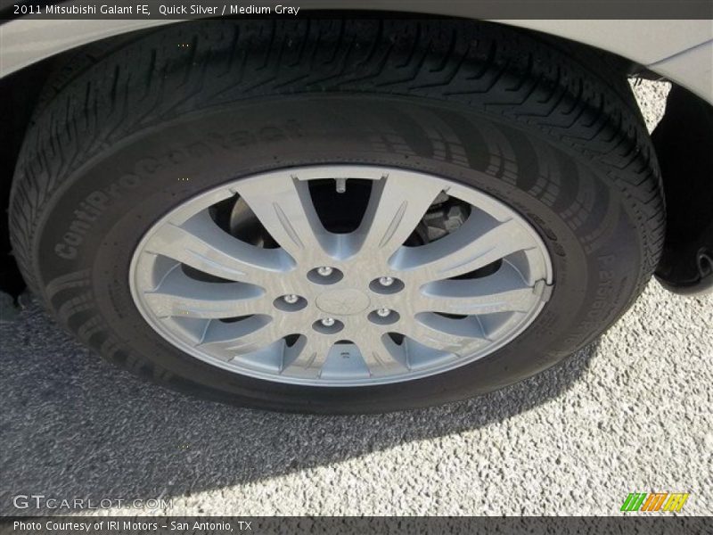 Quick Silver / Medium Gray 2011 Mitsubishi Galant FE