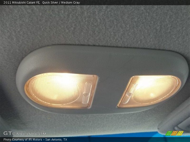 Quick Silver / Medium Gray 2011 Mitsubishi Galant FE