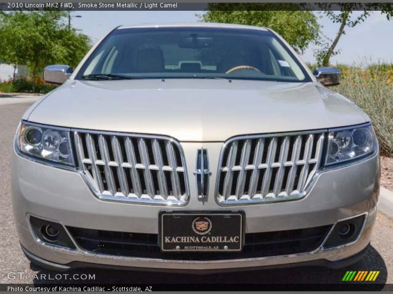 Smoke Stone Metallic / Light Camel 2010 Lincoln MKZ FWD