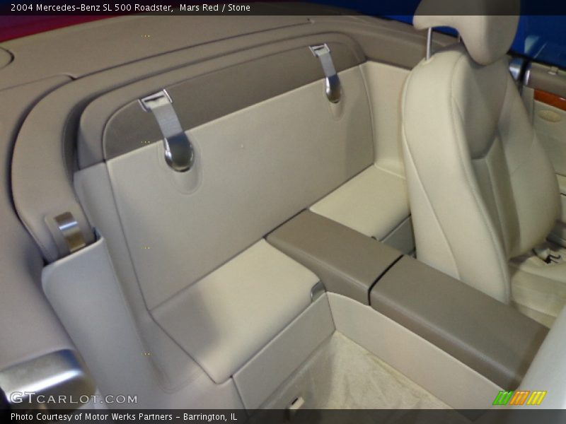 Mars Red / Stone 2004 Mercedes-Benz SL 500 Roadster
