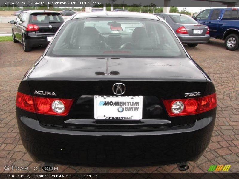 Nighthawk Black Pearl / Ebony 2004 Acura TSX Sedan