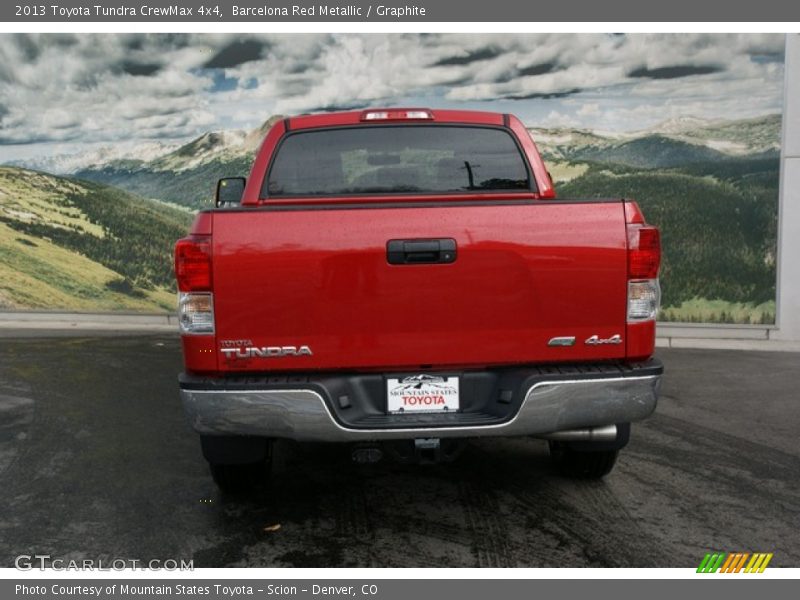 Barcelona Red Metallic / Graphite 2013 Toyota Tundra CrewMax 4x4