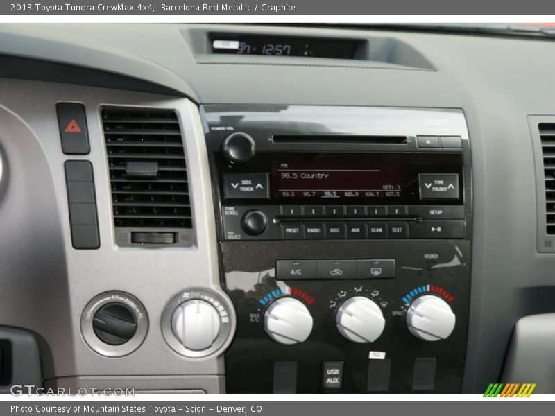 Barcelona Red Metallic / Graphite 2013 Toyota Tundra CrewMax 4x4