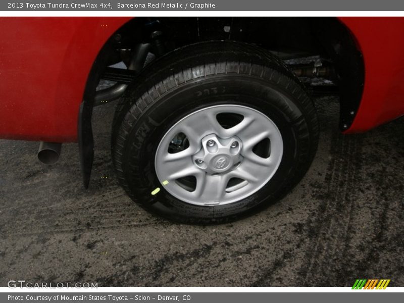 Barcelona Red Metallic / Graphite 2013 Toyota Tundra CrewMax 4x4
