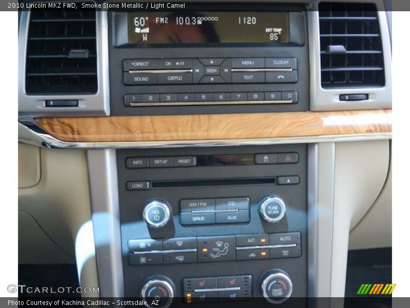 Smoke Stone Metallic / Light Camel 2010 Lincoln MKZ FWD