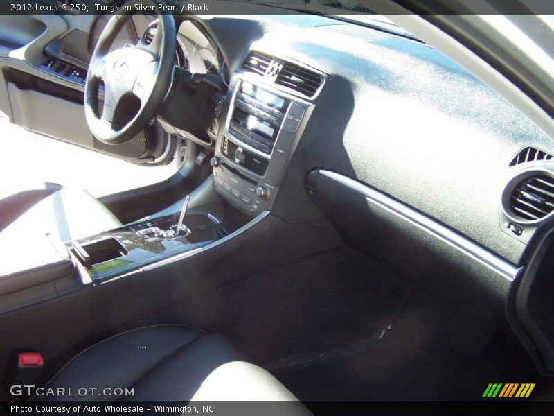 Tungsten Silver Pearl / Black 2012 Lexus IS 250