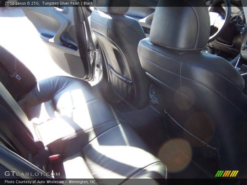 Tungsten Silver Pearl / Black 2012 Lexus IS 250