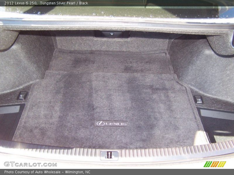 Tungsten Silver Pearl / Black 2012 Lexus IS 250