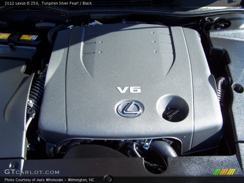Tungsten Silver Pearl / Black 2012 Lexus IS 250