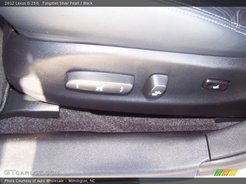 Tungsten Silver Pearl / Black 2012 Lexus IS 250