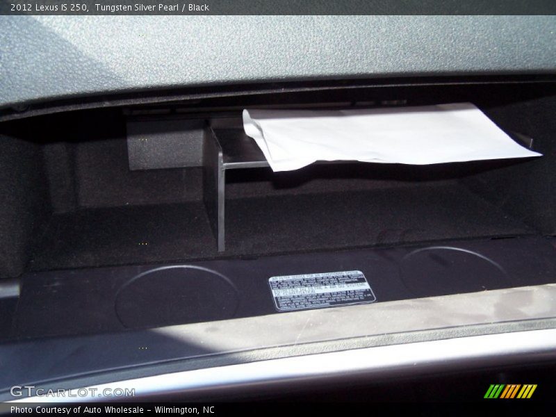 Tungsten Silver Pearl / Black 2012 Lexus IS 250