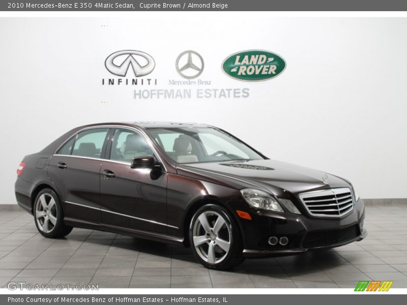 Cuprite Brown / Almond Beige 2010 Mercedes-Benz E 350 4Matic Sedan