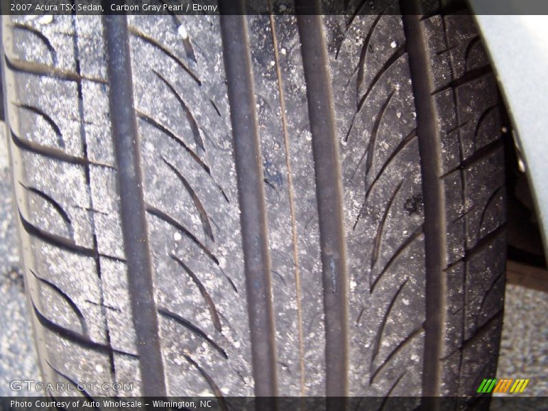 Carbon Gray Pearl / Ebony 2007 Acura TSX Sedan