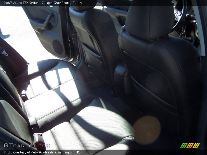 Carbon Gray Pearl / Ebony 2007 Acura TSX Sedan