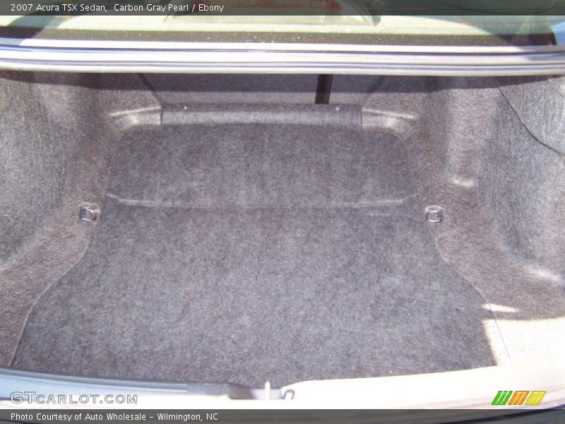 Carbon Gray Pearl / Ebony 2007 Acura TSX Sedan