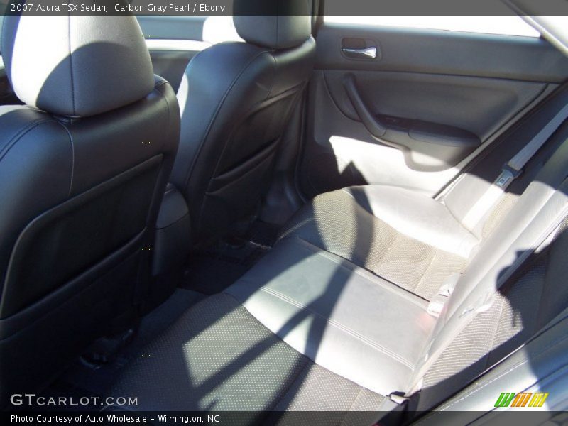 Carbon Gray Pearl / Ebony 2007 Acura TSX Sedan