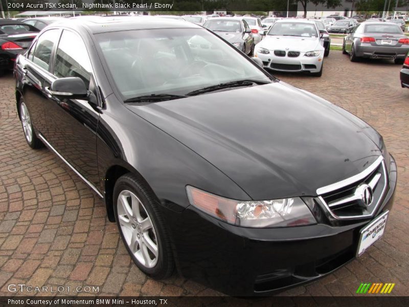 Nighthawk Black Pearl / Ebony 2004 Acura TSX Sedan