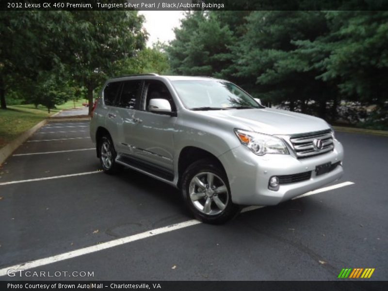 Tungsten Silver Pearl / Black/Auburn Bubinga 2012 Lexus GX 460 Premium