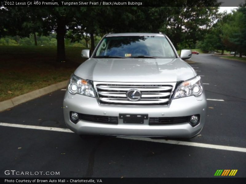 Tungsten Silver Pearl / Black/Auburn Bubinga 2012 Lexus GX 460 Premium