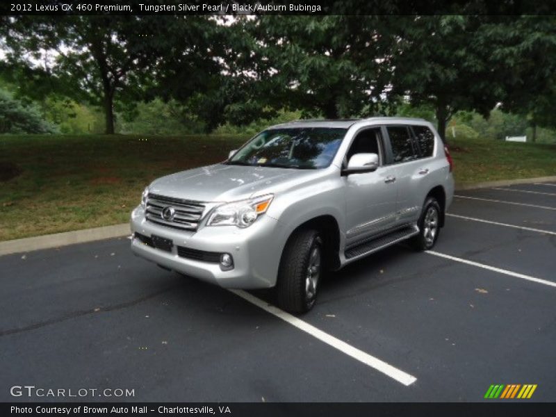 Tungsten Silver Pearl / Black/Auburn Bubinga 2012 Lexus GX 460 Premium