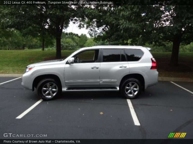 Tungsten Silver Pearl / Black/Auburn Bubinga 2012 Lexus GX 460 Premium