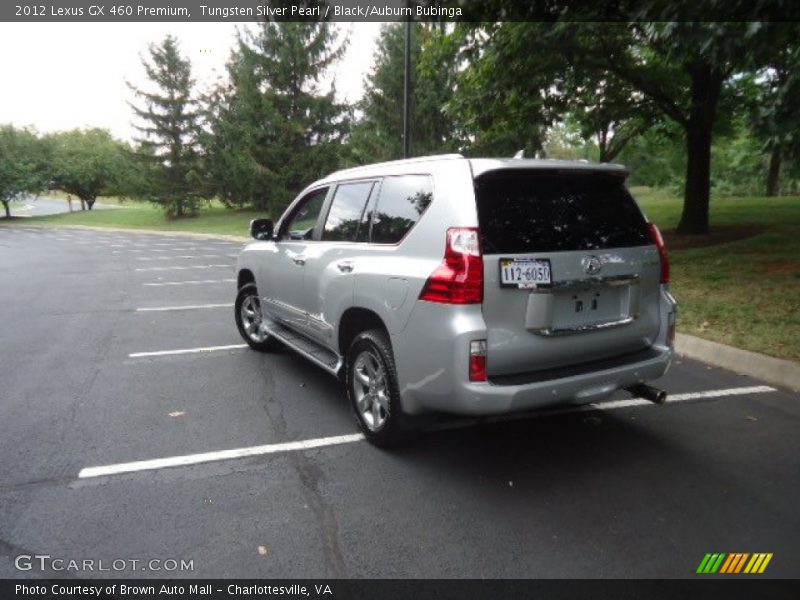 Tungsten Silver Pearl / Black/Auburn Bubinga 2012 Lexus GX 460 Premium