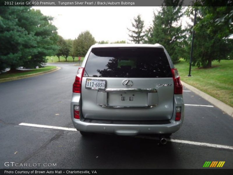 Tungsten Silver Pearl / Black/Auburn Bubinga 2012 Lexus GX 460 Premium