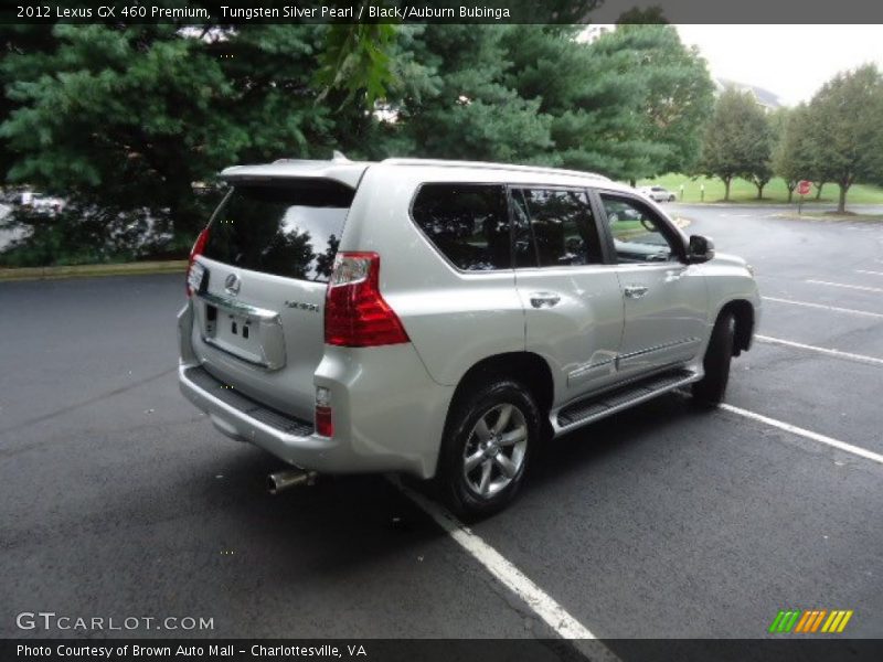 Tungsten Silver Pearl / Black/Auburn Bubinga 2012 Lexus GX 460 Premium