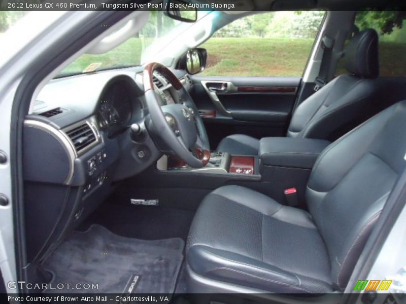 Tungsten Silver Pearl / Black/Auburn Bubinga 2012 Lexus GX 460 Premium