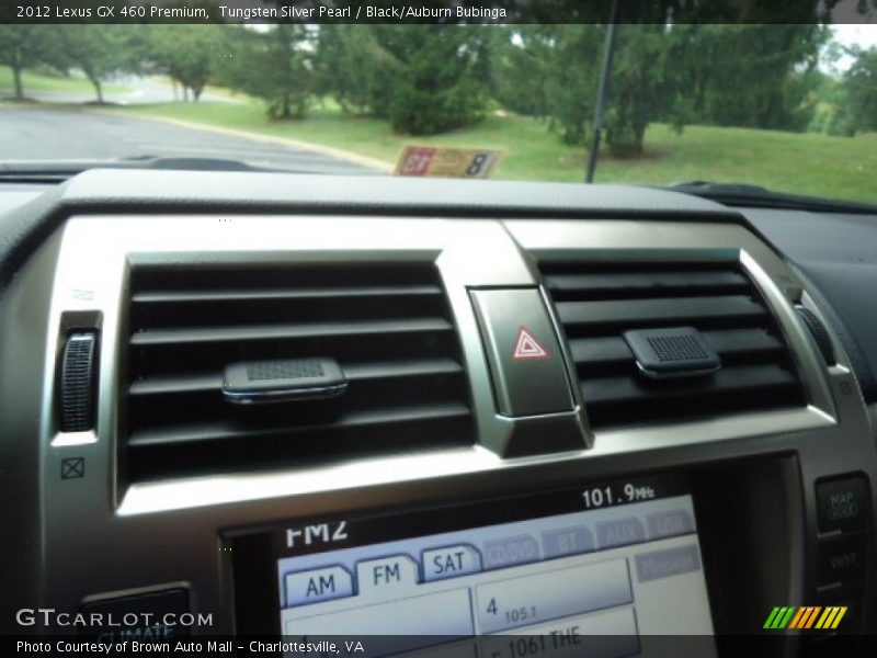 Tungsten Silver Pearl / Black/Auburn Bubinga 2012 Lexus GX 460 Premium