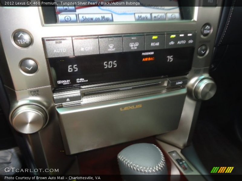 Tungsten Silver Pearl / Black/Auburn Bubinga 2012 Lexus GX 460 Premium