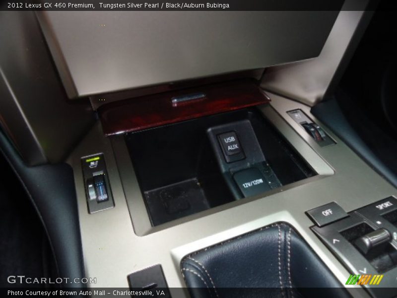 Tungsten Silver Pearl / Black/Auburn Bubinga 2012 Lexus GX 460 Premium