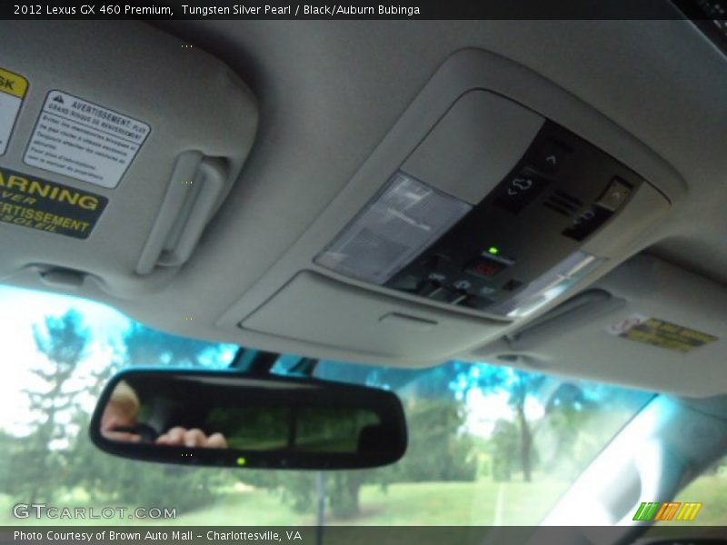 Tungsten Silver Pearl / Black/Auburn Bubinga 2012 Lexus GX 460 Premium