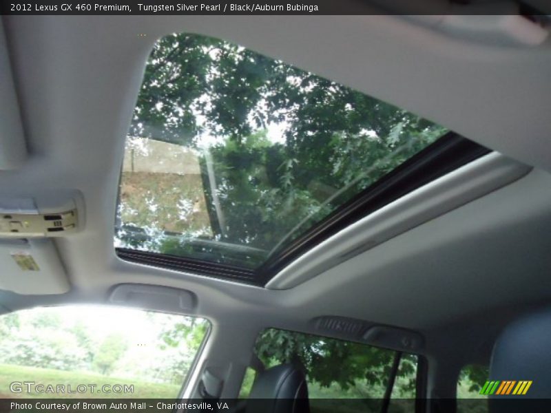 Tungsten Silver Pearl / Black/Auburn Bubinga 2012 Lexus GX 460 Premium
