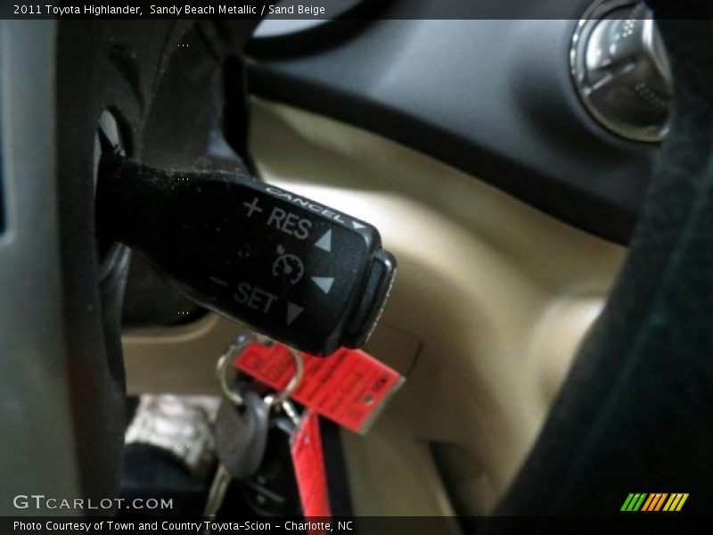 Sandy Beach Metallic / Sand Beige 2011 Toyota Highlander