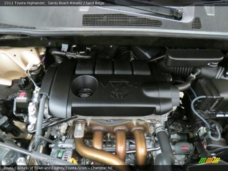 Sandy Beach Metallic / Sand Beige 2011 Toyota Highlander