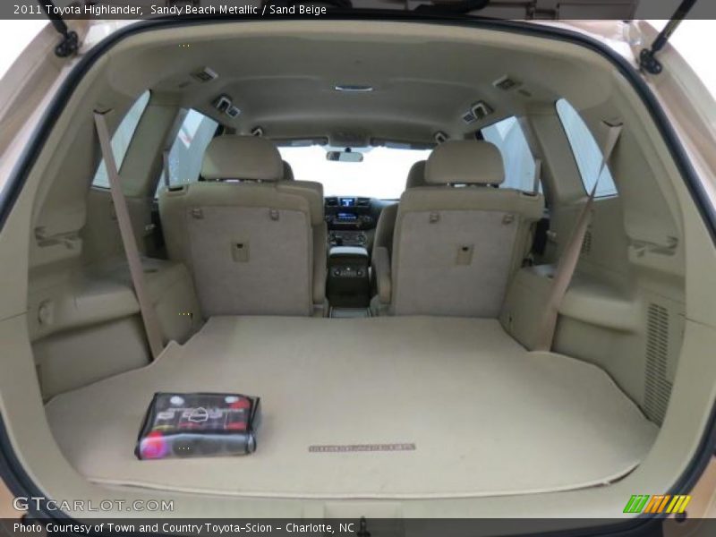 Sandy Beach Metallic / Sand Beige 2011 Toyota Highlander