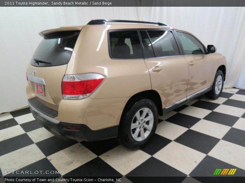 Sandy Beach Metallic / Sand Beige 2011 Toyota Highlander