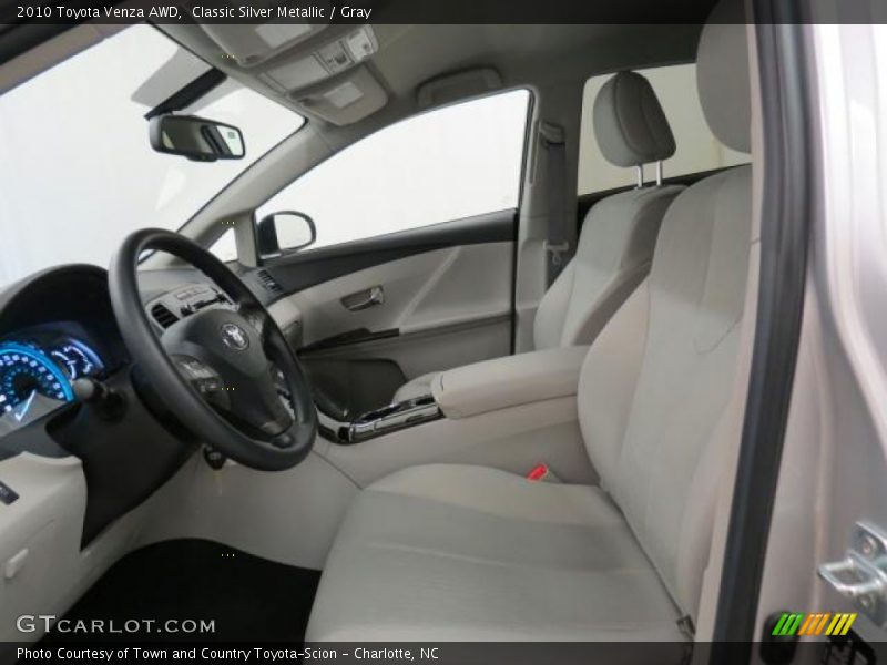 Classic Silver Metallic / Gray 2010 Toyota Venza AWD