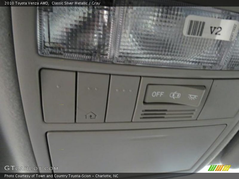 Classic Silver Metallic / Gray 2010 Toyota Venza AWD
